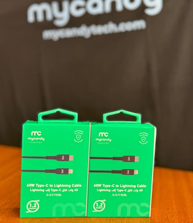 MYCANDY C-C111C2L Cable PD 60W Type-C to Lightning