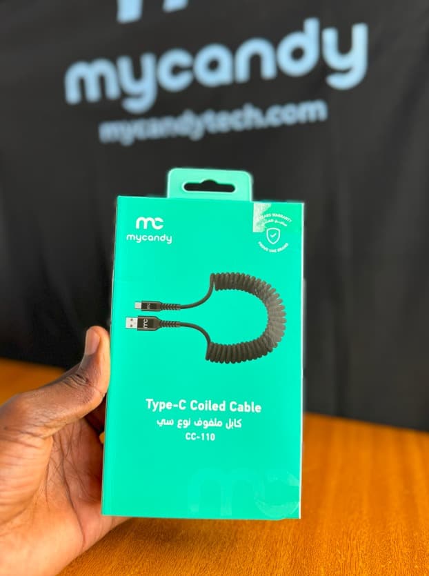 MYCANDY CC-110 Cable Coiled USB-A to Type-C